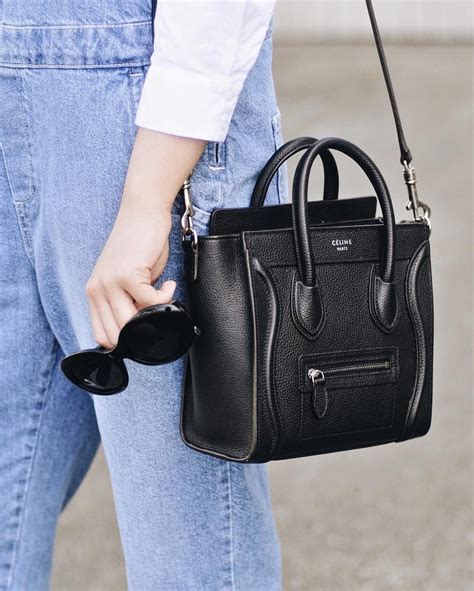 celine mini tote crossbody|Celine mini beg.